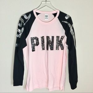 Victoria’s Secret PINK RARE Bling Boyfriend Jersey